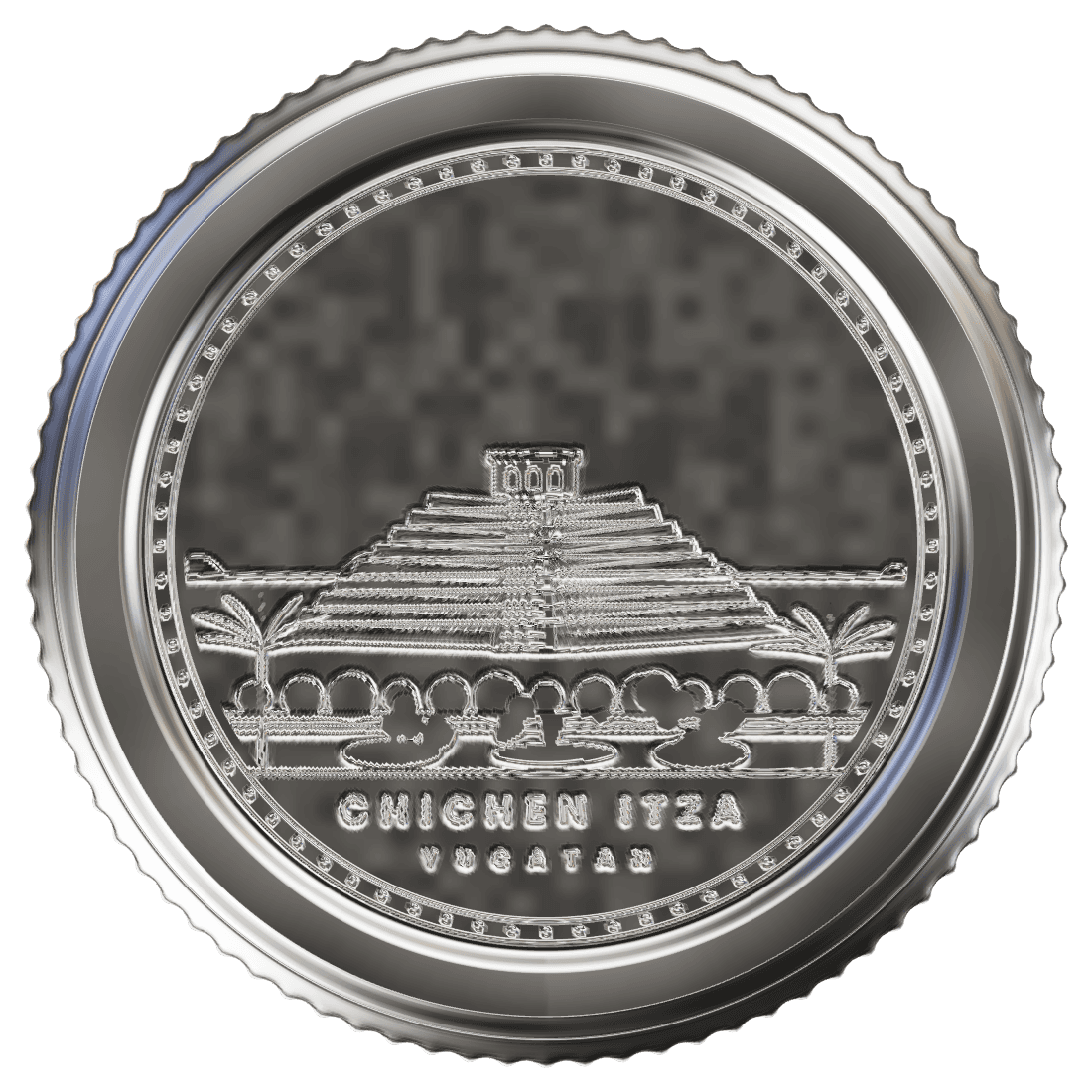 Chichén Itzá monument coin
