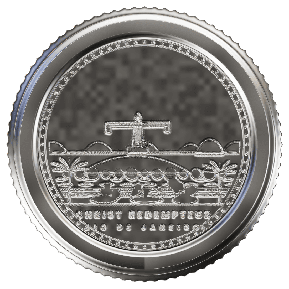 Christ Rédempteur monument coin