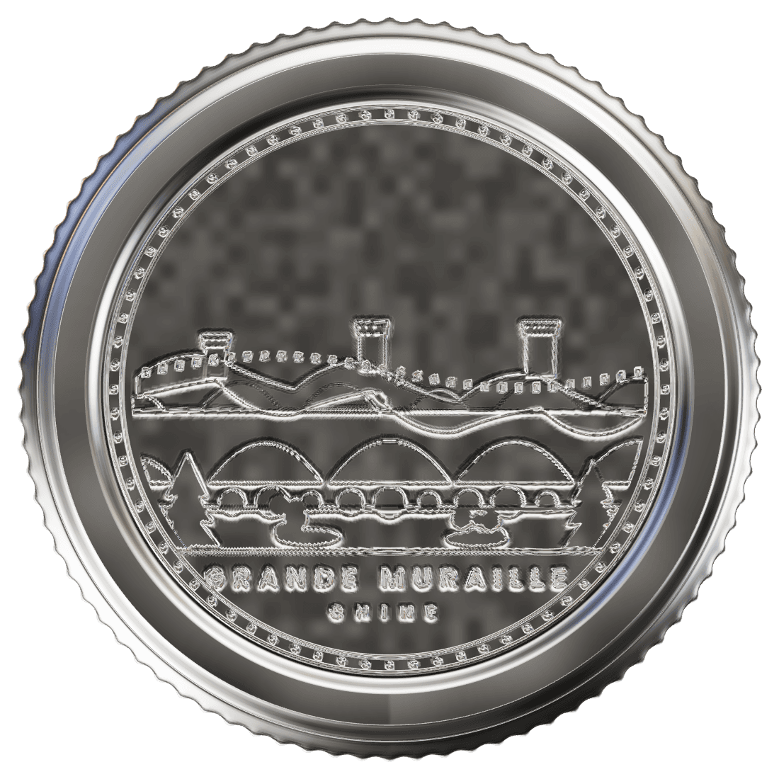 Grande Muraille monument coin