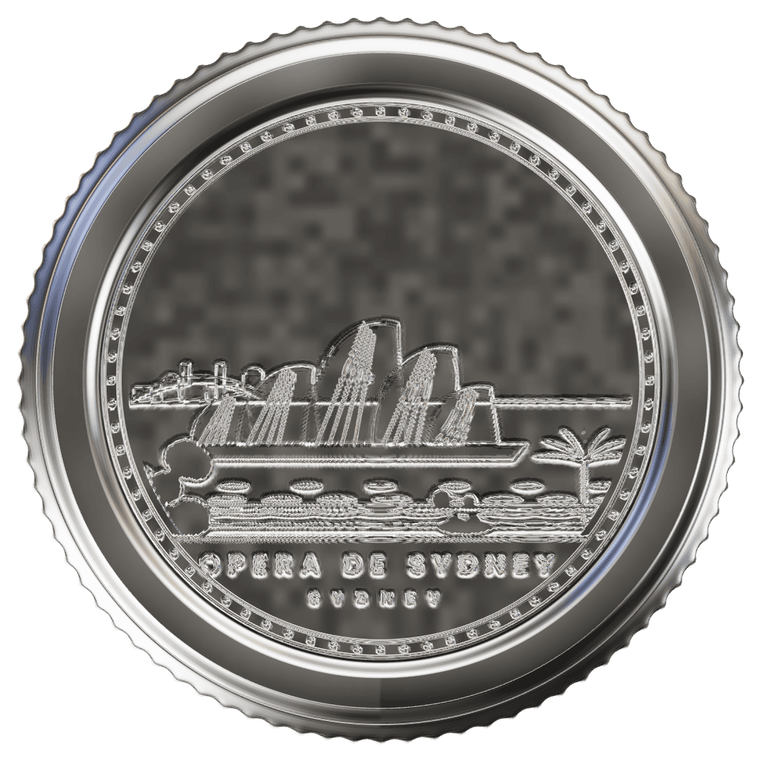Opéra de Sydney monument coin