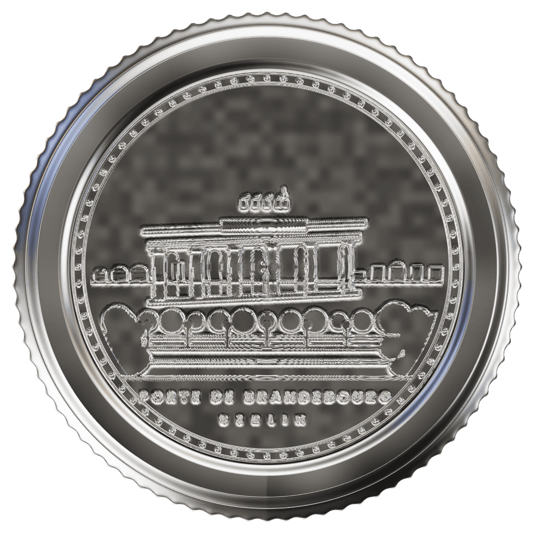Porte de Brandebourg monument coin